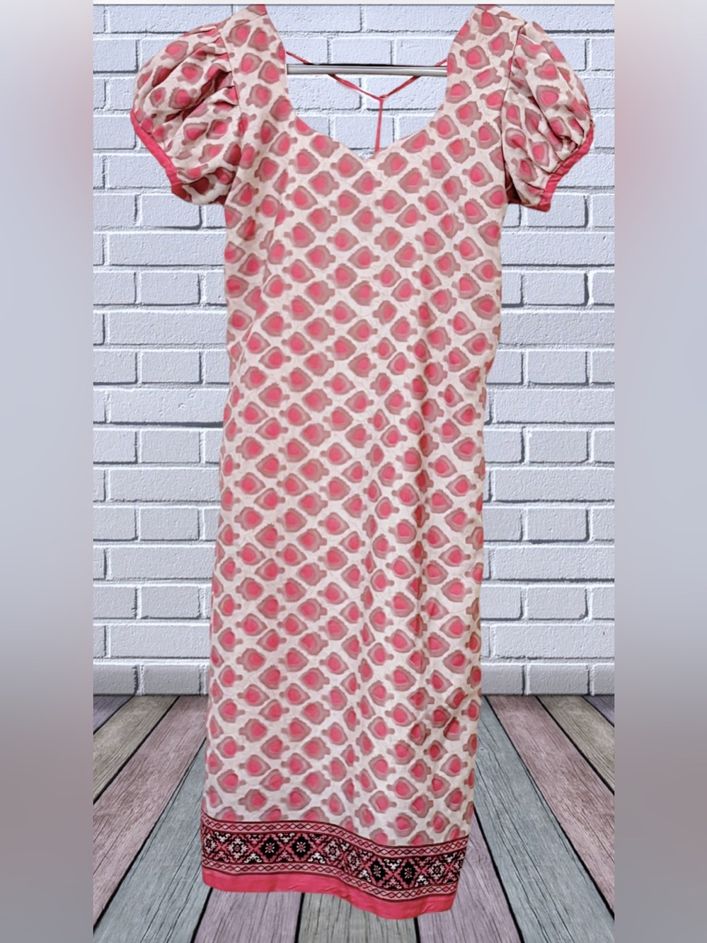 Cut-dana and Chikankari Mauve Kurta on Soft Cotton